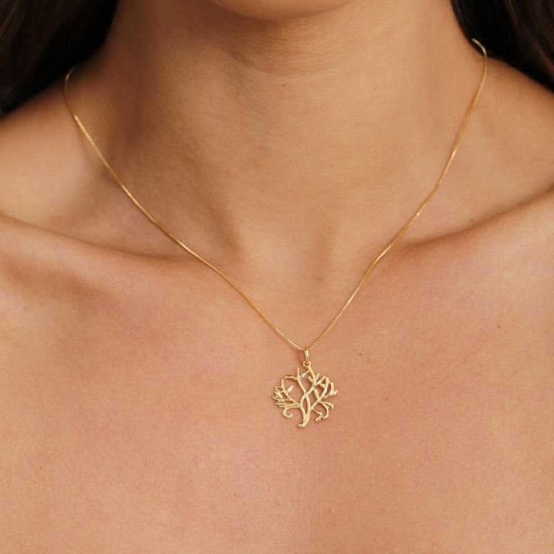 PINGENTE ARVORE DA VIDA // QTDE PCT: 5 PC // VAL UNIT: R$ 1,01