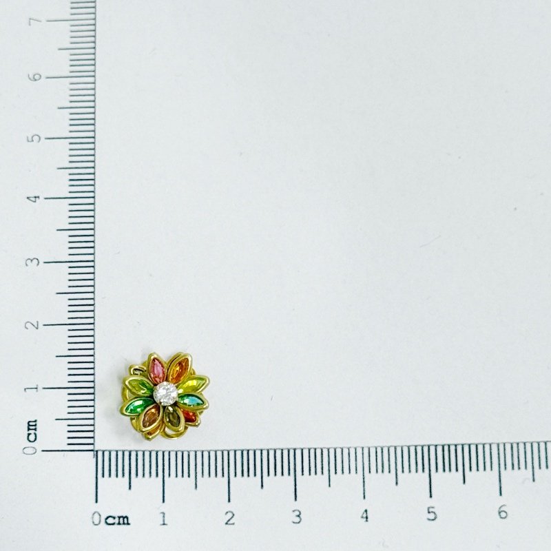 BRINCO ZIRCONIA NAVETE COLORIDA EM LATAO COM PINO // QTDE PCT: 3 PAR // VAL UNIT: R$ 14,80