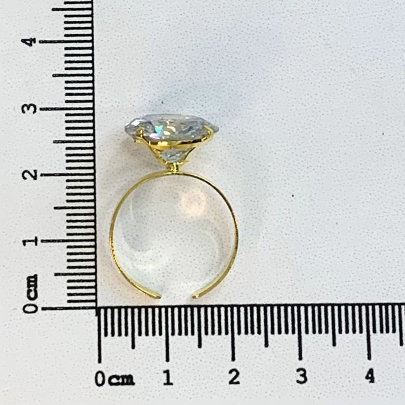 ANEL AJUSTAVEL ZIRCONIA 14MM // QTDE PCT: 5 PC // VAL UNIT: R$ 9,90