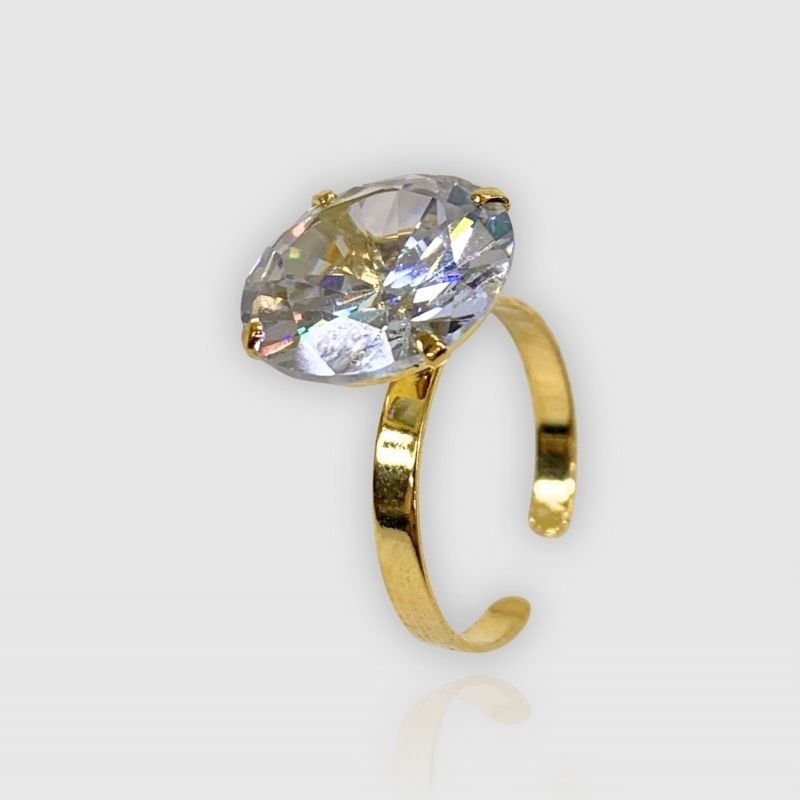 ANEL AJUSTAVEL ZIRCONIA 14MM // QTDE PCT: 5 PC // VAL UNIT: R$ 9,90