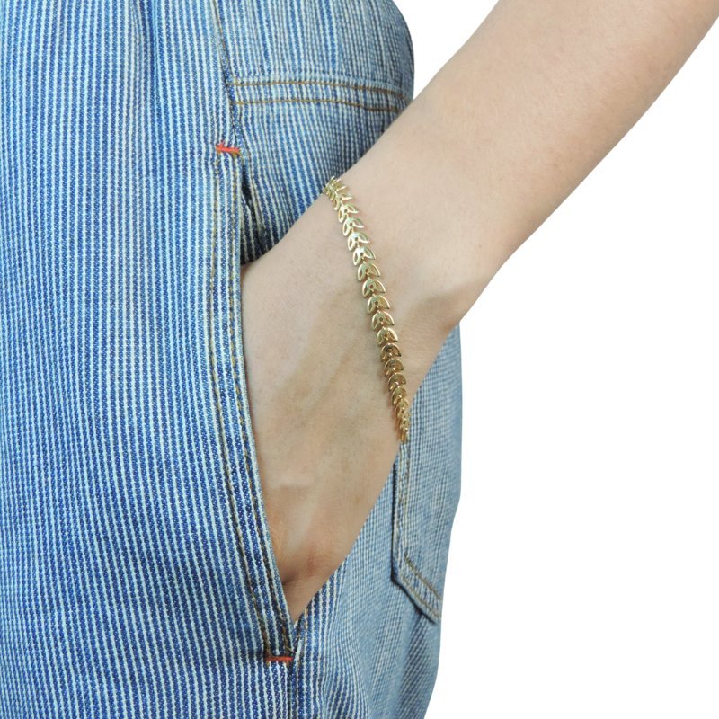 PULSEIRA ESCAMA FECHO BOIA // QTDE PCT: 5 PC // VAL UNIT: R$ 6,30