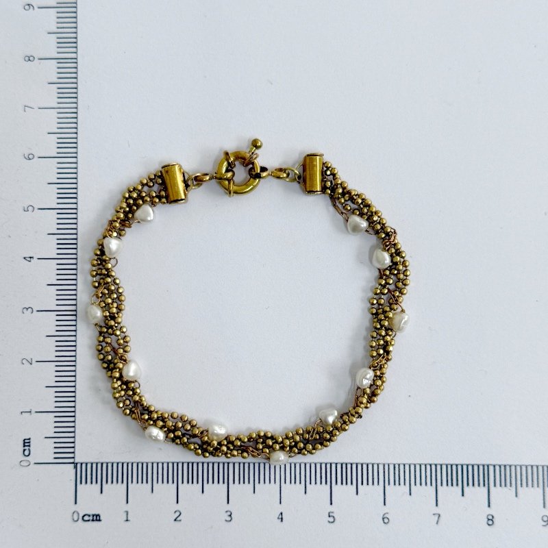 PULSEIRA TRANÇA CORAÇÃO CORRENTE BOLINHA 1,5 FECHO BOIA // QTDE PCT: 3 PC // VAL UNIT: R$ 12,90