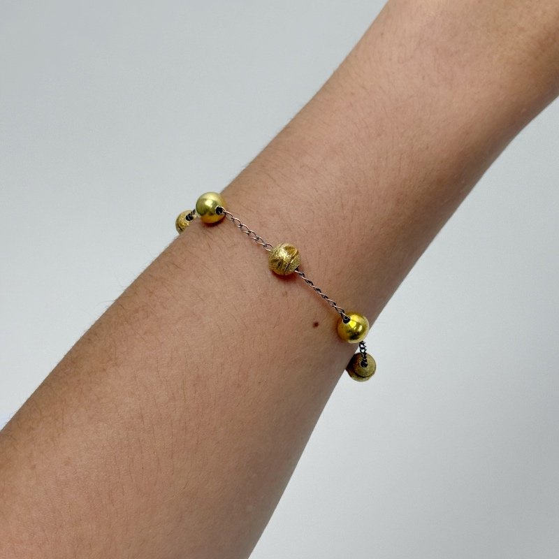 PULSEIRA BOLA LISA BOLA RISCADA // QTDE PCT: 5 PC // VAL UNIT: R$ 3,60