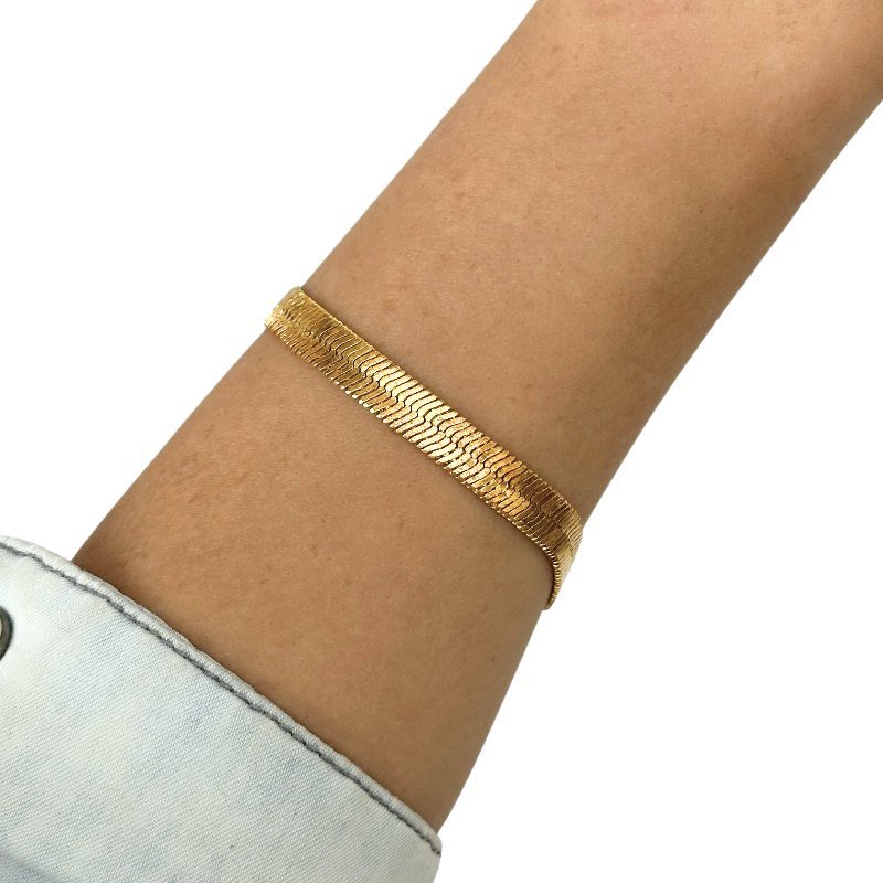 PULSEIRA CORRENTE LARGA 18CM // QTDE PCT: 3 PC // VAL UNIT: R$ 12,50