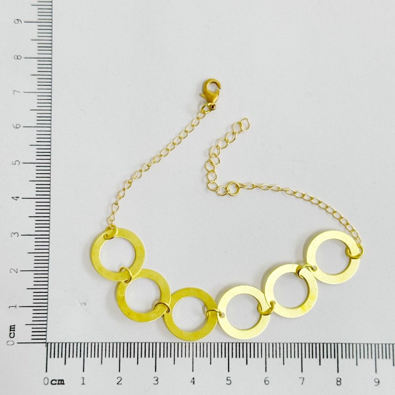 PULSEIRA CIRCULOS // QTDE PCT: 5 PC // VAL UNIT: R$ 4,50