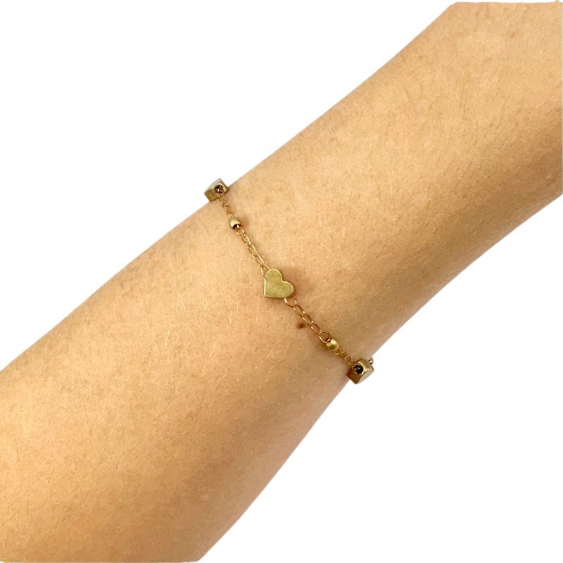 PULSEIRA CORAÇÃO BOLA 2,5 // QTDE PCT: 5 PC // VAL UNIT: R$ 4,98