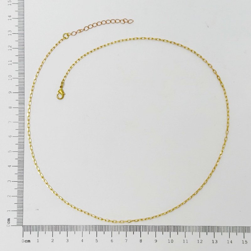 CORRENTE LAMINADA 0,40 45 CM ALONGADOR 5CM // QTDE PCT: 5 PC // VAL UNIT: R$ 4,30