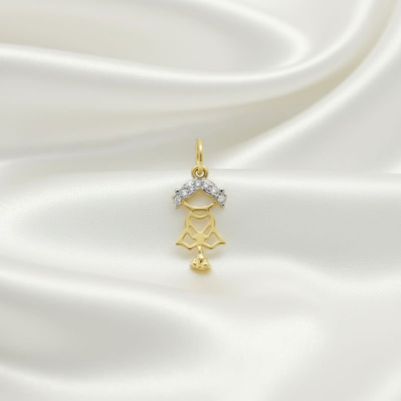 PINGENTE ZIRCONIA // QTDE PCT: 10 PC // VAL UNIT: R$ 3,80