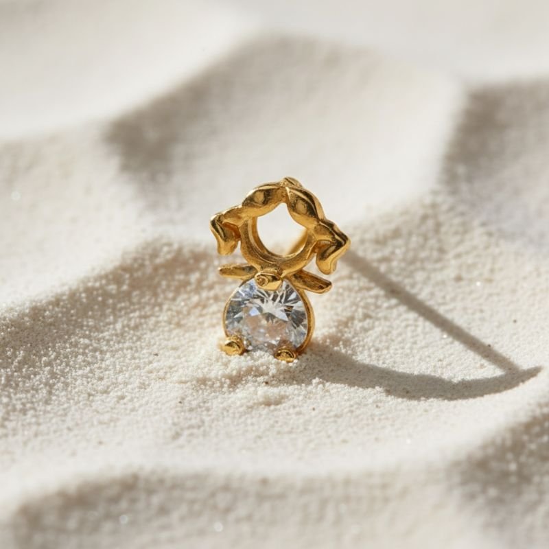 PINGENTE MENINA PEDRA CORAÇÃO // QTDE PCT: 10 PC // VAL UNIT: R$ 3,80