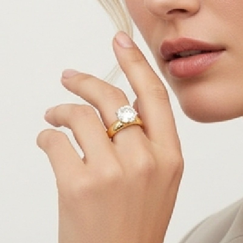 ANEL SOLITARIO // QTDE PCT: 3 PC // VAL UNIT: R$ 10,49