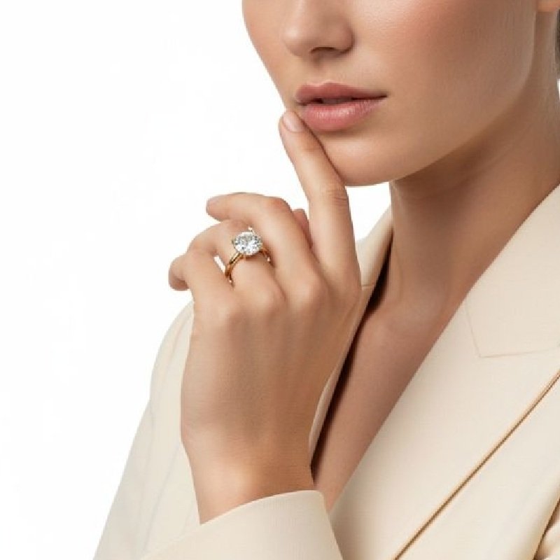 ANEL ZIRCONIA REDONDO 8MM // QTDE PCT: 5 PC // VAL UNIT: R$ 5,30