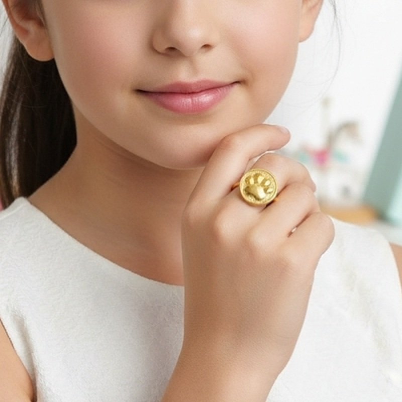 ANEL INFANTIL PATA DE CACHORRO // QTDE PCT: 8 PC // VAL UNIT: R$ 2,10