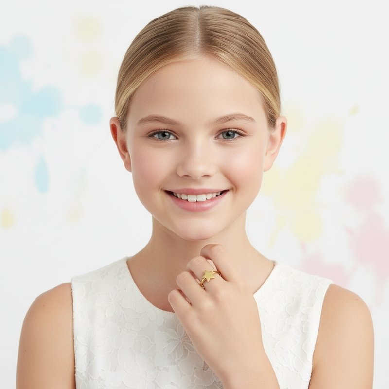 ANEL ARO 2MM ESTRELA // QTDE PCT: 6 PC // VAL UNIT: R$ 2,48