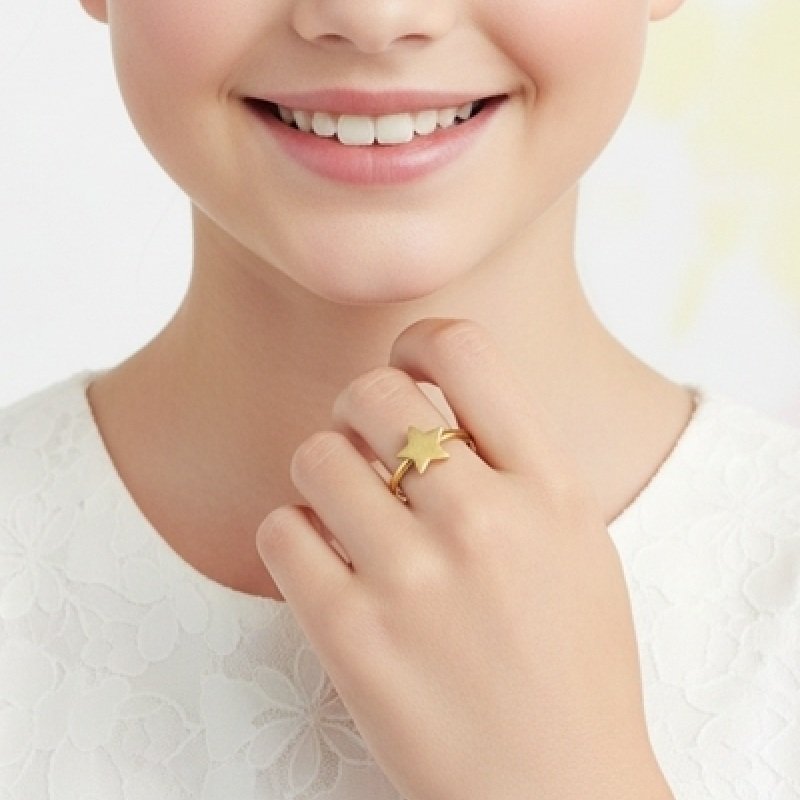 ANEL ARO 2MM ESTRELA // QTDE PCT: 6 PC // VAL UNIT: R$ 2,48