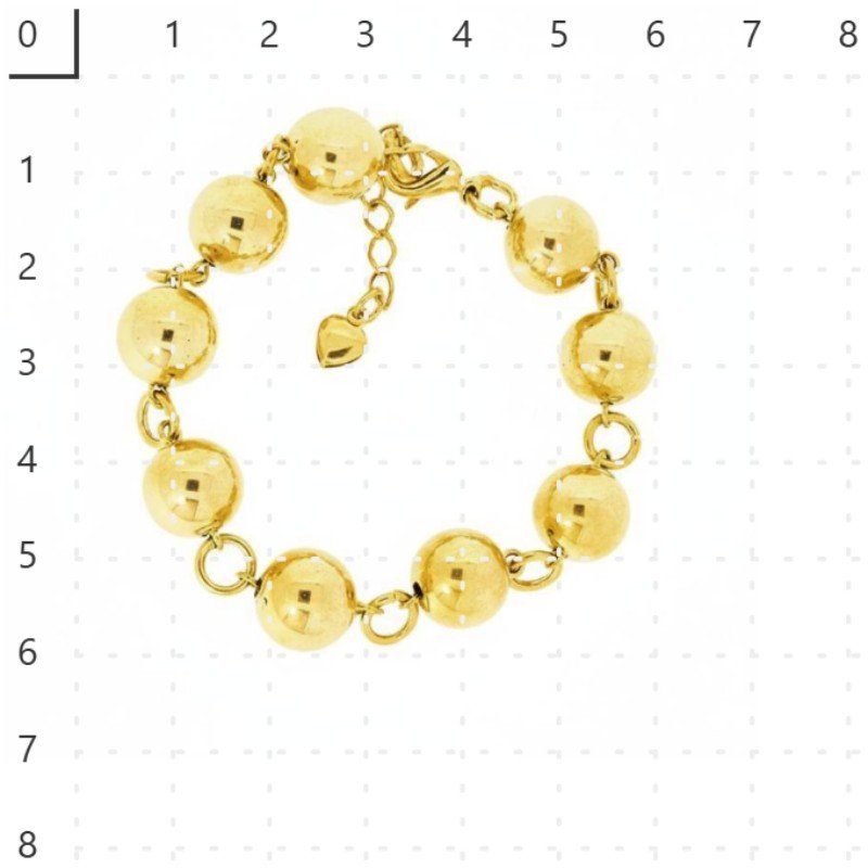PULSEIRA BOLA ABS VIRADA // QTDE PCT: 4 PC // VAL UNIT: R$ 6,56