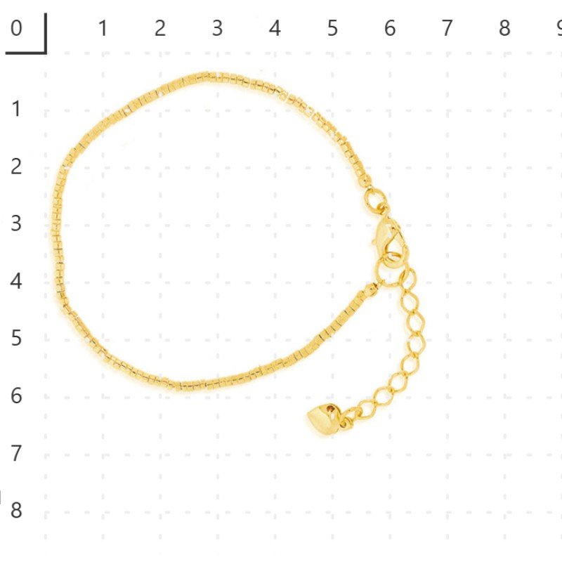 PULSEIRA DE CANUTILHO LISO PP // QTDE PCT: 6 PC // VAL UNIT: R$ 6,82