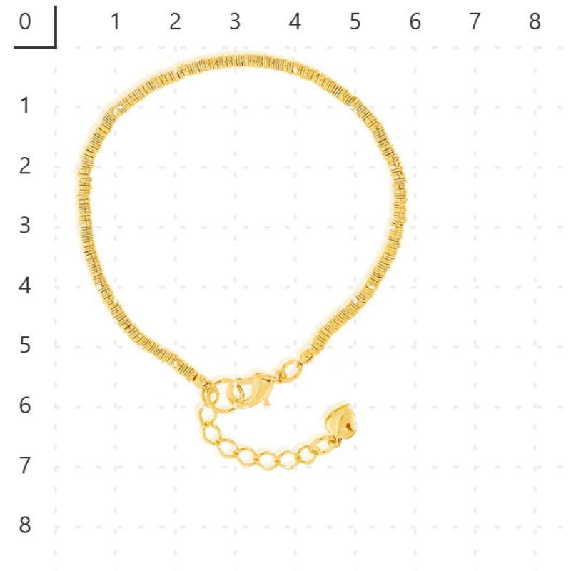 PULSEIRA DE ARGOLINHA // QTDE PCT: 3 PC // VAL UNIT: R$ 9,10