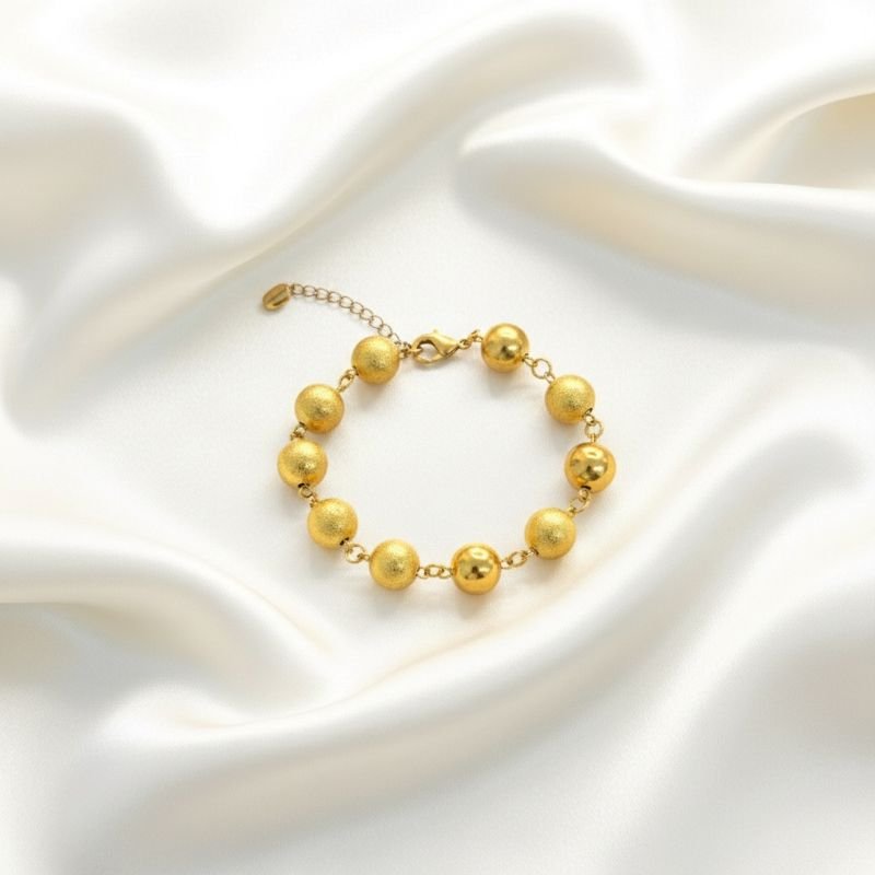 PULSEIRA DE BOLA LISA E BOLA FOSCA // QTDE PCT: 6 PC // VAL UNIT: R$ 5,83