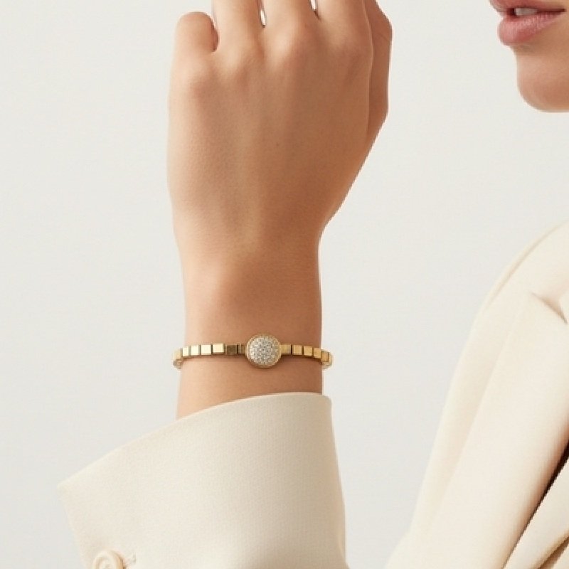 PULSEIRA CANUTILHO LIXADO COM ZIRCONIA // QTDE PCT: 2 PC // VAL UNIT: R$ 13,17