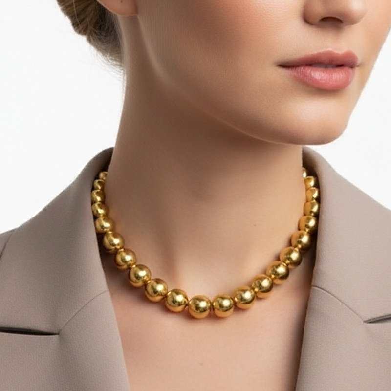 COLAR BOLA ABS 40CMBOLA DE 12MM // QTDE PCT: 2 PC // VAL UNIT: R$ 17,30