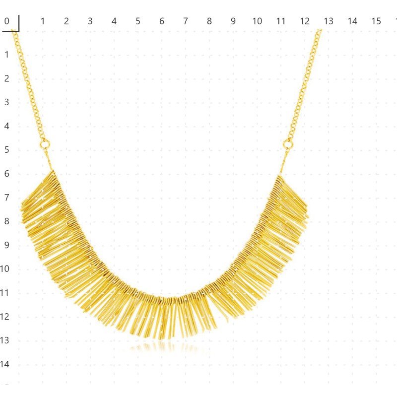 COLAR INDIO M PALITO DE 2,5 CM // QTDE PCT: 2 PC // VAL UNIT: R$ 27,03