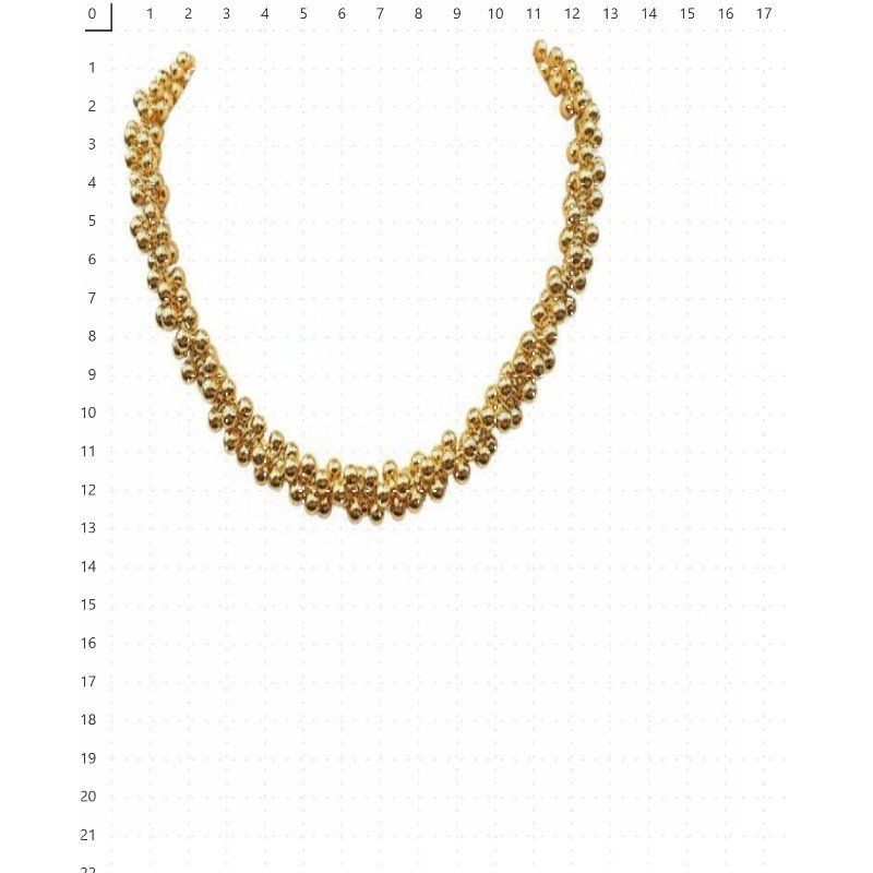 COLAR DE BOLINHA ABS // QTDE PCT: 2 PC // VAL UNIT: R$ 20,29