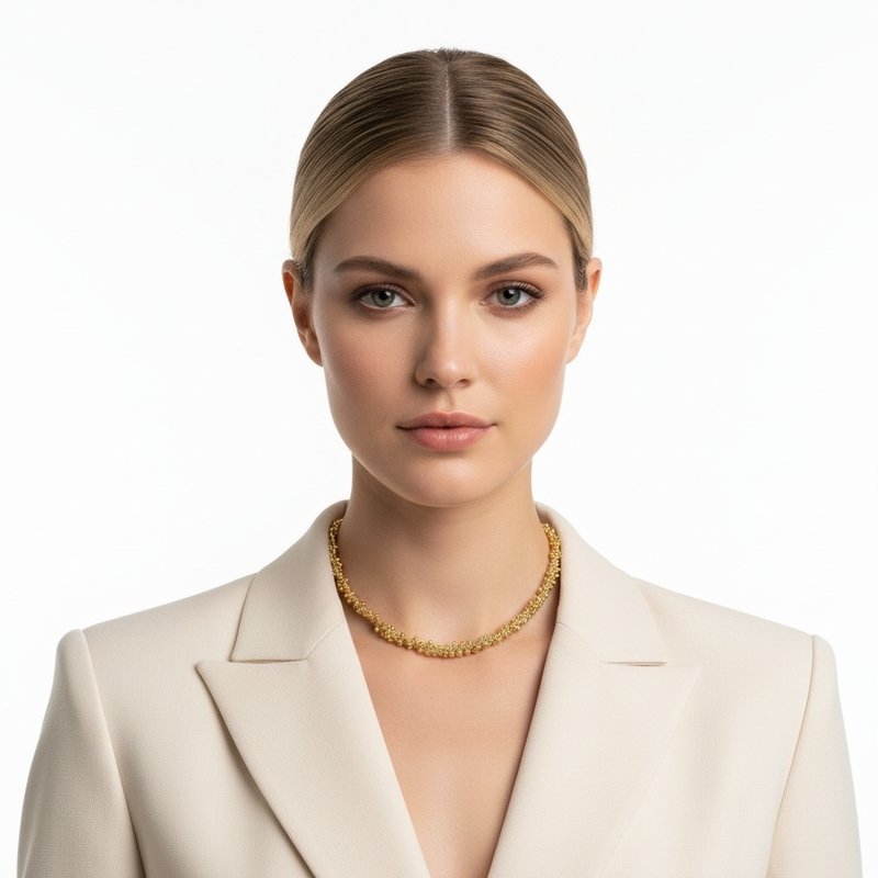 COLAR DE BOLINHA ABS // QTDE PCT: 2 PC // VAL UNIT: R$ 20,29