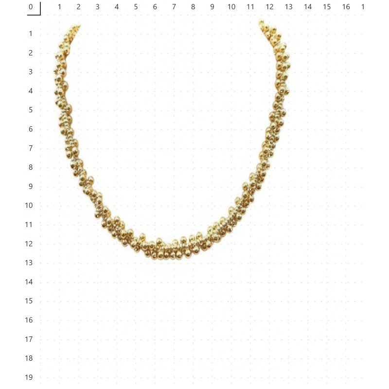 COLAR DE BOLINHA ABS 4MM // QTDE PCT: 2 PC // VAL UNIT: R$ 17,01