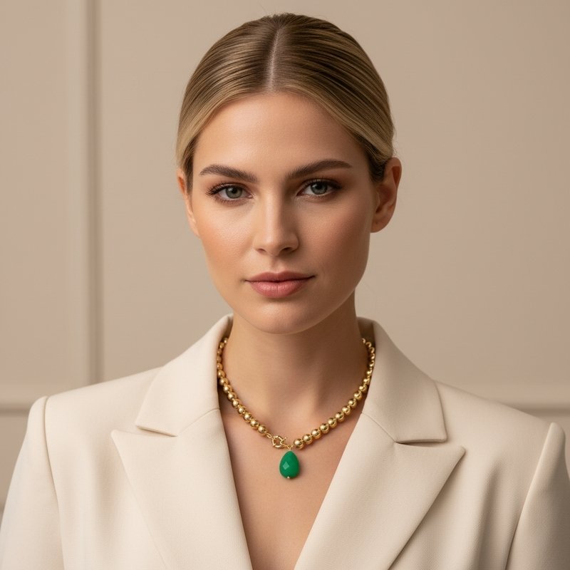 COLAR ABS PEDRA NATURAL TERMINAL // QTDE PCT: 2 PC // VAL UNIT: R$ 19,70