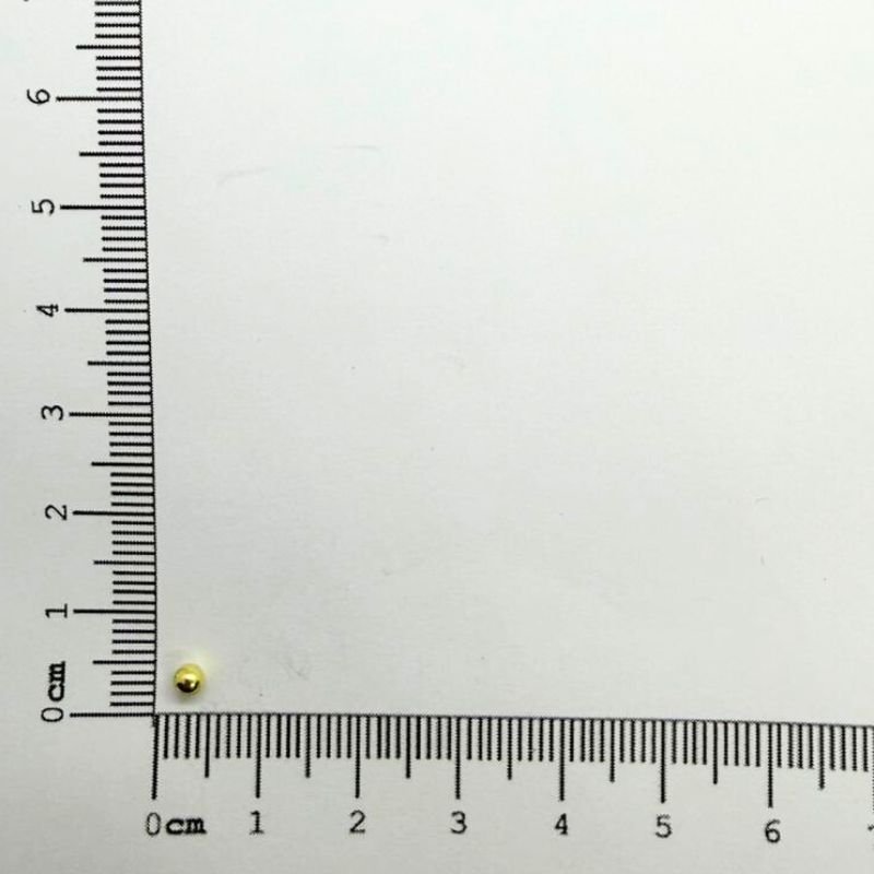 BRINCO DE BOLINHA 3MM // QTDE PCT: 10 PAR // VAL UNIT: R$ 1,58