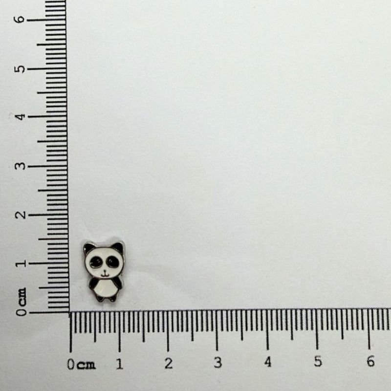 BRINCO URSO PANDA COM RESINA // QTDE PCT: 5 PAR // VAL UNIT: R$ 3,81