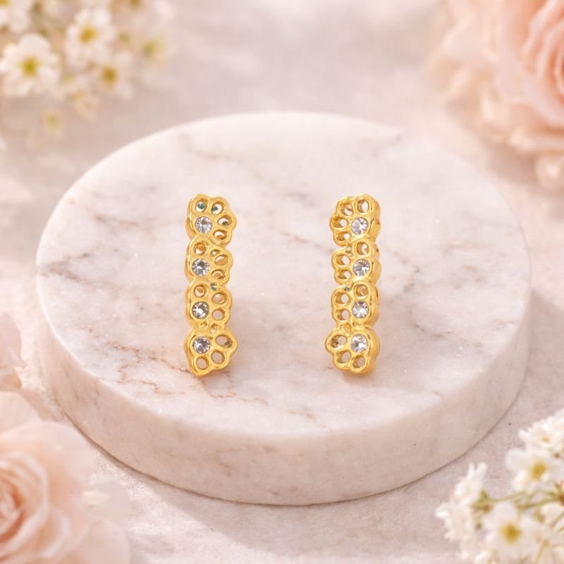BRINCO MINI PATINHA EAR CUFF // QTDE PCT: 5 PAR // VAL UNIT: R$ 3,72
