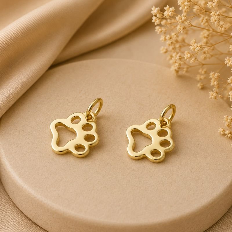 PINGENTE MINI PATINHA // QTDE PCT: 5 PC // VAL UNIT: R$ 1,14