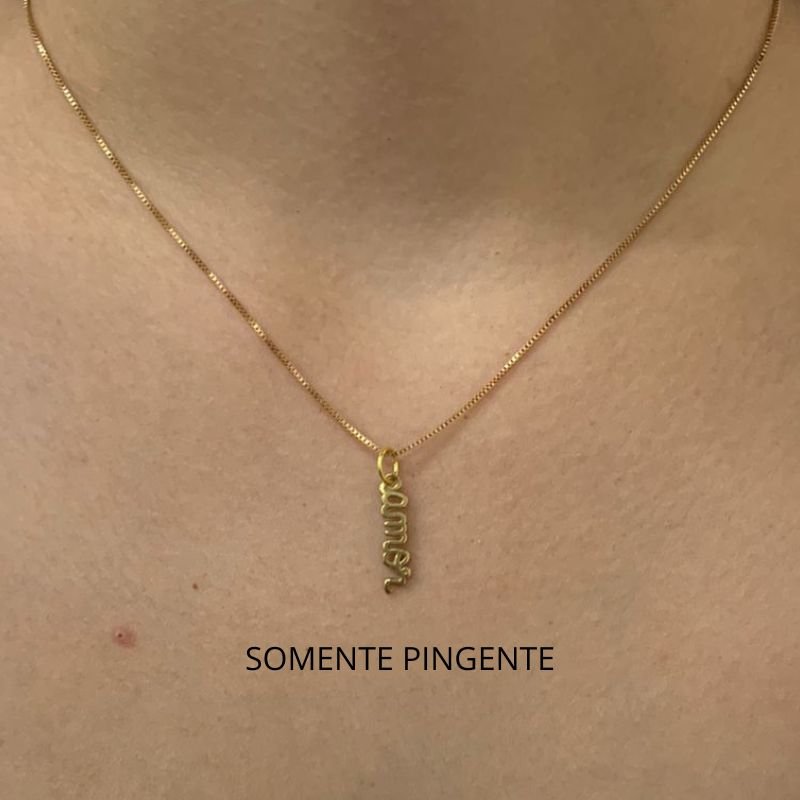 PINGENTE AMOR // QTDE PCT: 5 PC // VAL UNIT: R$ 2,03