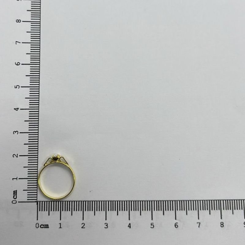 ANEL INFANTIL SOLITARIO DE PEDRA N 6,8,10,12 // QTDE PCT: 10 PC // VAL UNIT: R$ 3,20