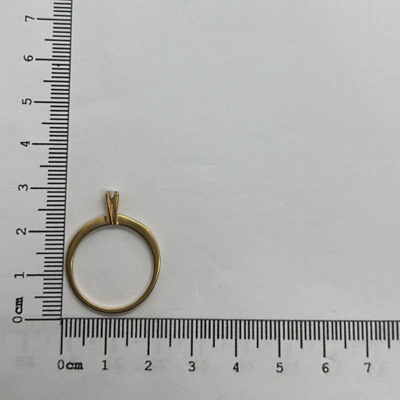 ANEL SOLITARIO COM ZIRCONIA N 14,16,18,20,22,24 // QTDE PCT: 6 PC // VAL UNIT: R$ 6,25