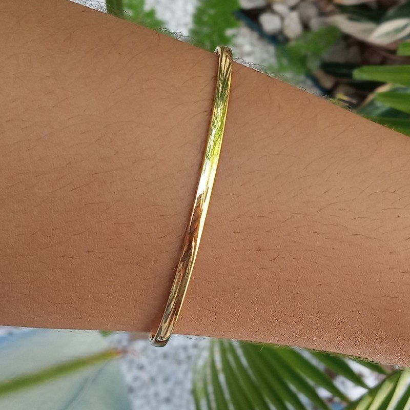 PULSEIRA LISA MEIA-CANA TAM. 65MM // QTDE PCT: 5 PÇS // VAL UNIT: R$ 4,91