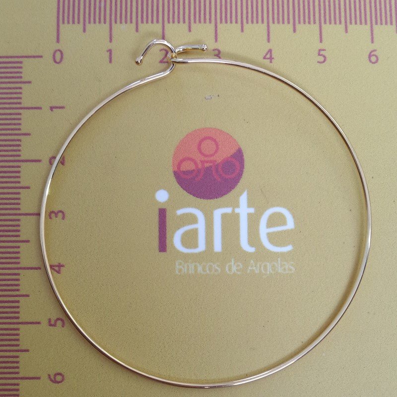 PULSEIRA LISA COM ABERTURA TAM 60MM // QTDE PCT: 5 PÇS // VAL UNIT: R$ 3,90