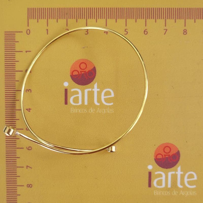 BRACELETE FIO LISO 2 ZIRCONIA TAM 55MM // QTDE PCT: 3 PC // VAL UNIT: R$ 6,96