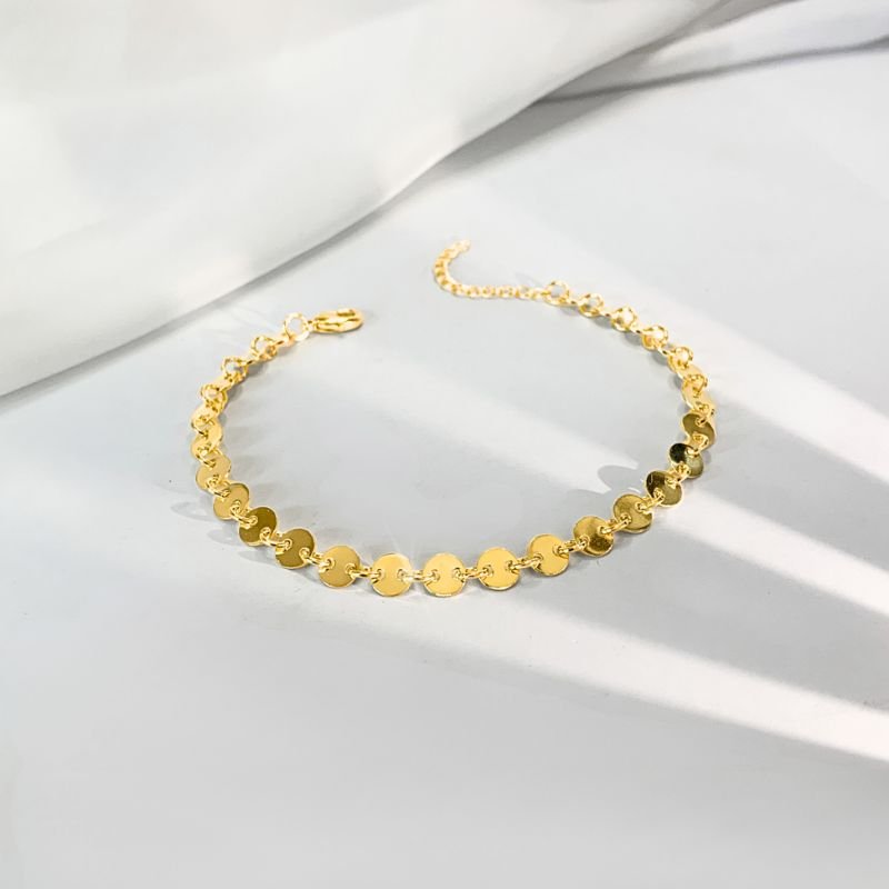 PULSEIRA DE MOEDAS INTEIRO // QTDE PCT: 5 PC // VAL UNIT: R$ 6,44